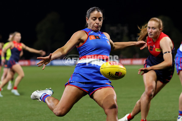 AFLW 2025 Round 01 - Western Bulldogs v Melbourne - A-61450374
