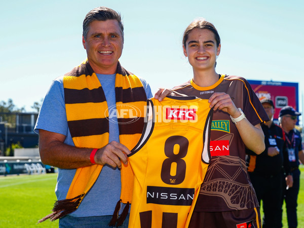 AFLW 2025 Round 01 - Brisbane v Hawthorn - A-61460439