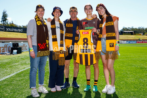 AFLW 2025 Round 01 - Brisbane v Hawthorn - A-61460446