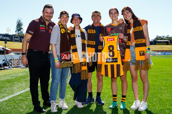 AFLW 2025 Round 01 - Brisbane v Hawthorn - A-61460453