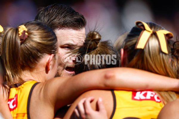 AFLW 2025 Round 01 - Brisbane v Hawthorn - A-61468036