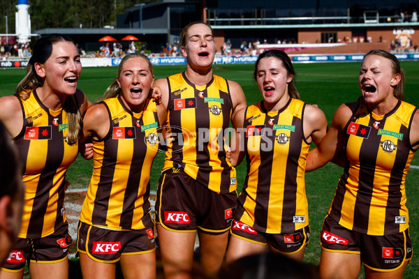 AFLW 2025 Round 01 - Brisbane v Hawthorn - A-61473637