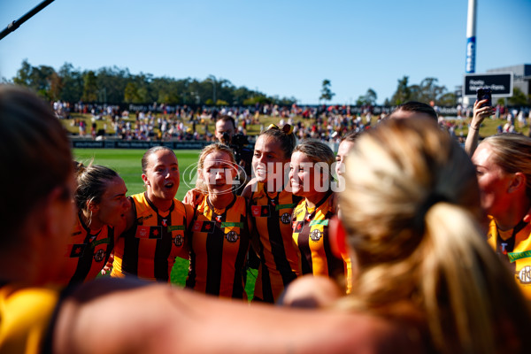 AFLW 2025 Round 01 - Brisbane v Hawthorn - A-61474615