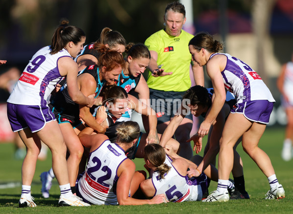 AFLW 2025 Round 01 - Port Adelaide v Fremantle - A-61488427