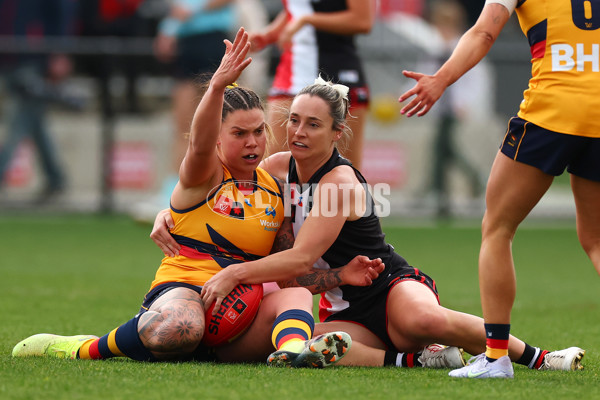 AFLW 2025 Round 01 - St Kilda v Adelaide - A-61493269