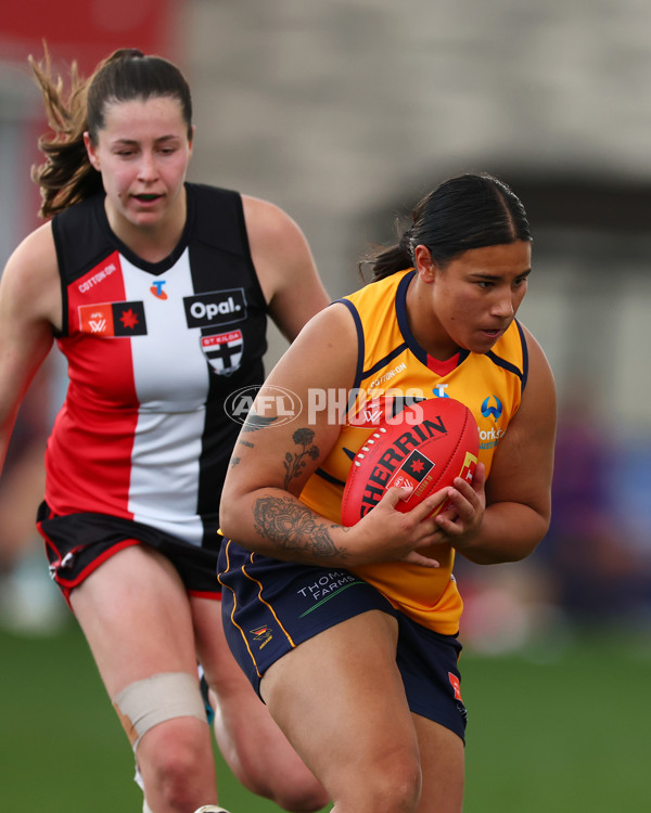 AFLW 2025 Round 01 - St Kilda v Adelaide - A-61496845