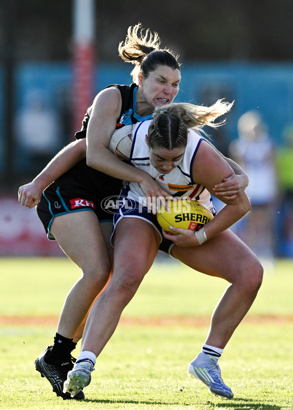 AFLW 2025 Round 01 - Port Adelaide v Fremantle - A-61506762
