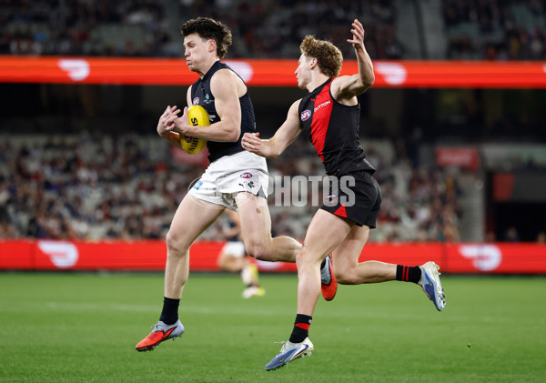 AFL 2025 Round 24 - Essendon v Carlton - A-61623215