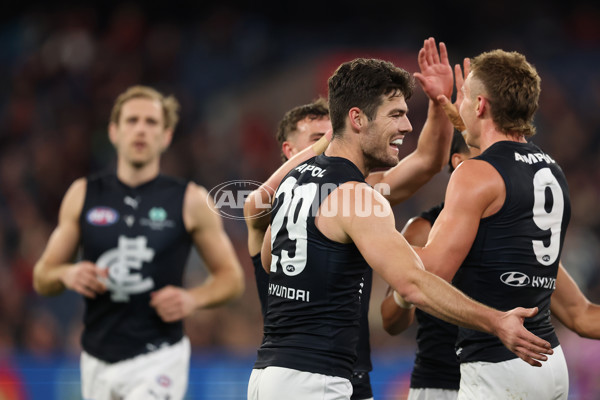 AFL 2025 Round 24 - Essendon v Carlton - A-61624115