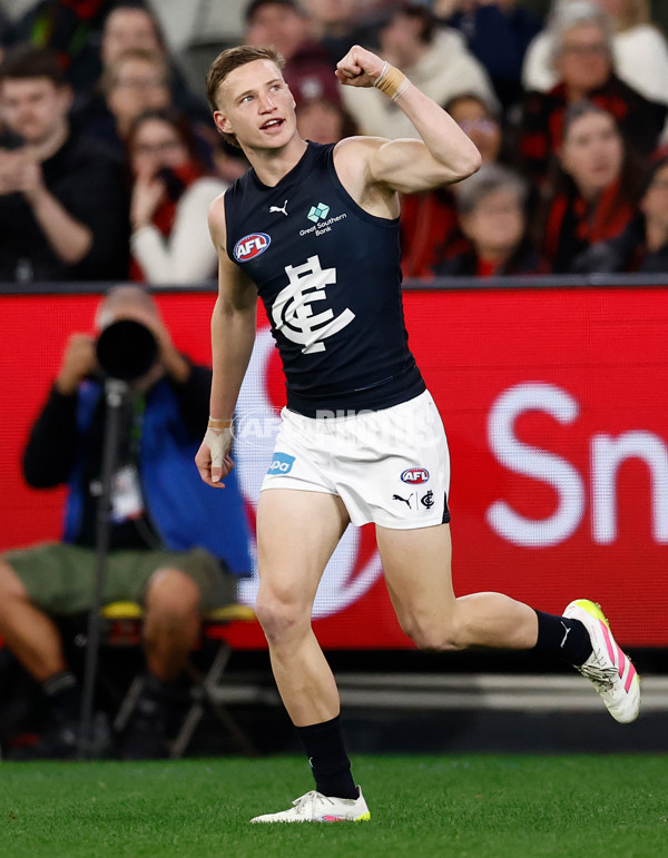 AFL 2025 Round 24 - Essendon v Carlton - A-61626640