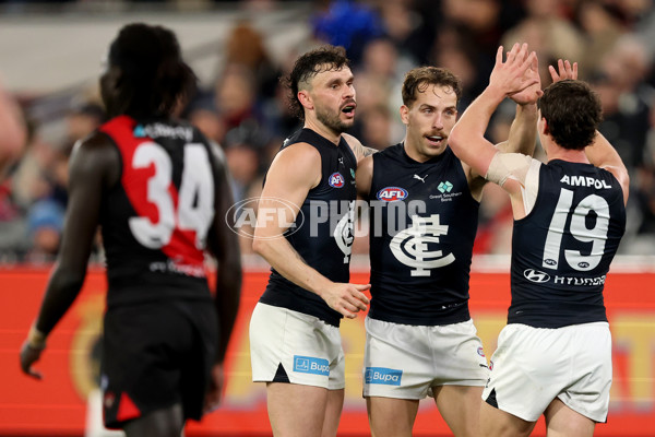 AFL 2025 Round 24 - Essendon v Carlton - A-61628946
