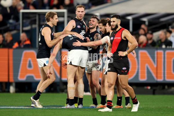 AFL 2025 Round 24 - Essendon v Carlton - A-61628957