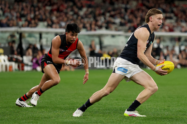 AFL 2025 Round 24 - Essendon v Carlton - A-61629316