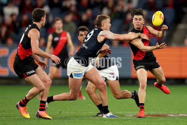 AFL 2025 Round 24 - Essendon v Carlton - A-61629343