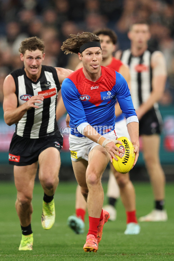 AFL 2025 Round 24 - Collingwood v Melbourne - A-61638954