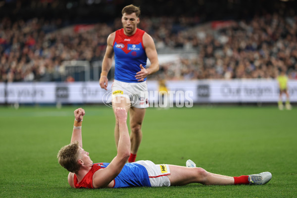 AFL 2025 Round 24 - Collingwood v Melbourne - A-61641531