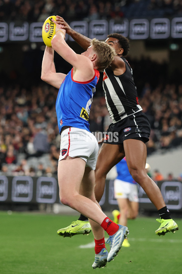AFL 2025 Round 24 - Collingwood v Melbourne - A-61641827