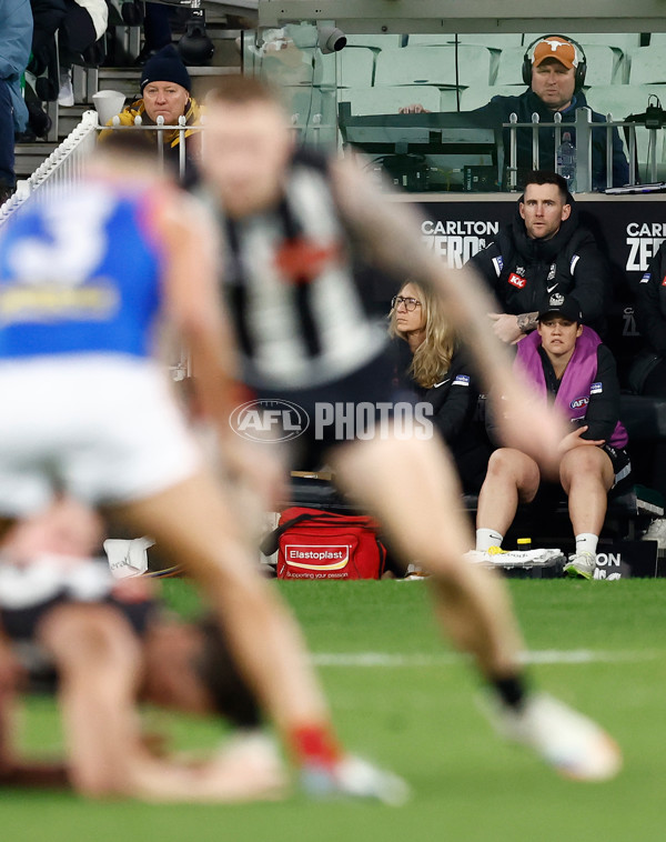 AFL 2025 Round 24 - Collingwood v Melbourne - A-61644831