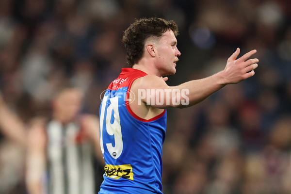 AFL 2025 Round 24 - Collingwood v Melbourne - A-61646876