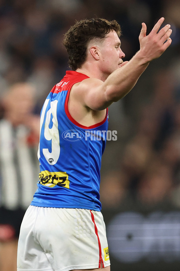 AFL 2025 Round 24 - Collingwood v Melbourne - A-61646894