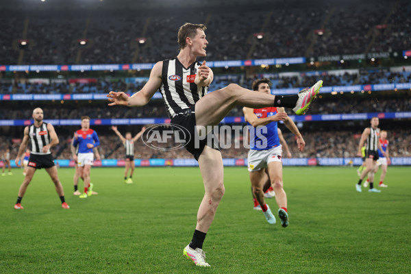 AFL 2025 Round 24 - Collingwood v Melbourne - A-61649613