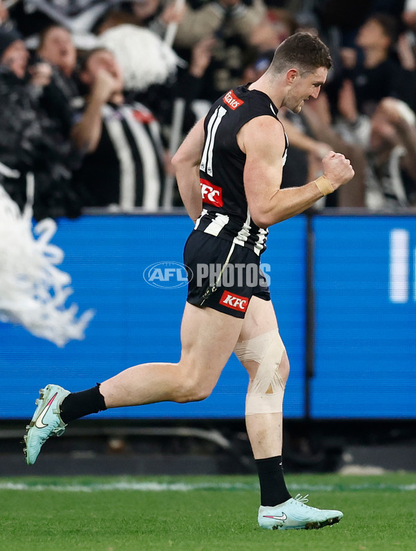 AFL 2025 Round 24 - Collingwood v Melbourne - A-61649670