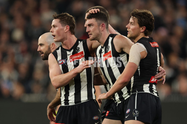 AFL 2025 Round 24 - Collingwood v Melbourne - A-61649793