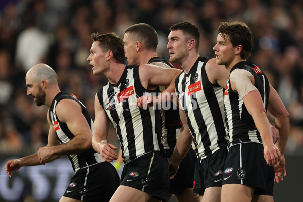 AFL 2025 Round 24 - Collingwood v Melbourne - A-61652319