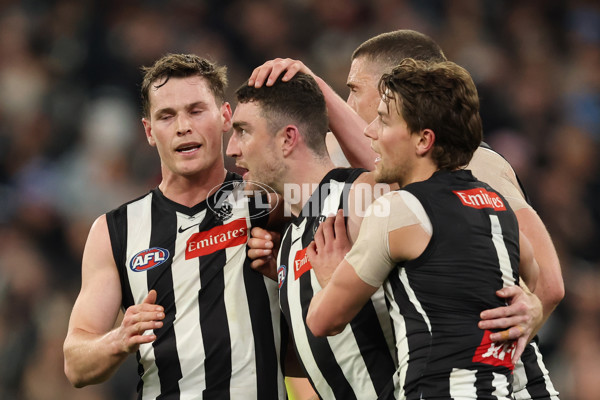 AFL 2025 Round 24 - Collingwood v Melbourne - A-61652322