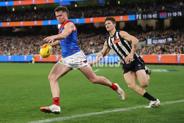 AFL 2025 Round 24 - Collingwood v Melbourne - A-61652330