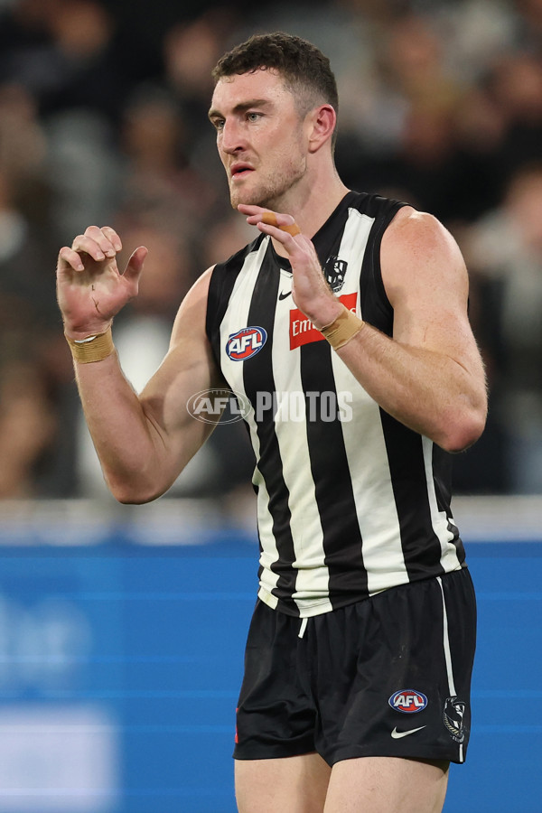AFL 2025 Round 24 - Collingwood v Melbourne - A-61652627