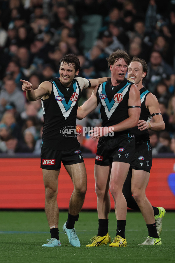 AFL 2025 Round 24 - Port Adelaide v Gold Coast - A-61655103