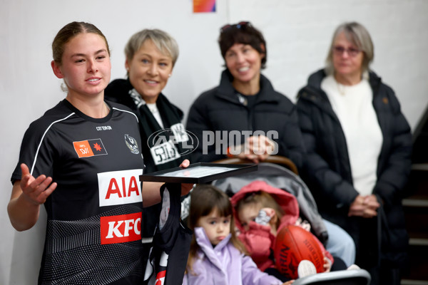 AFLW 2025 Round 02 - Collingwood v GWS - A-61662879