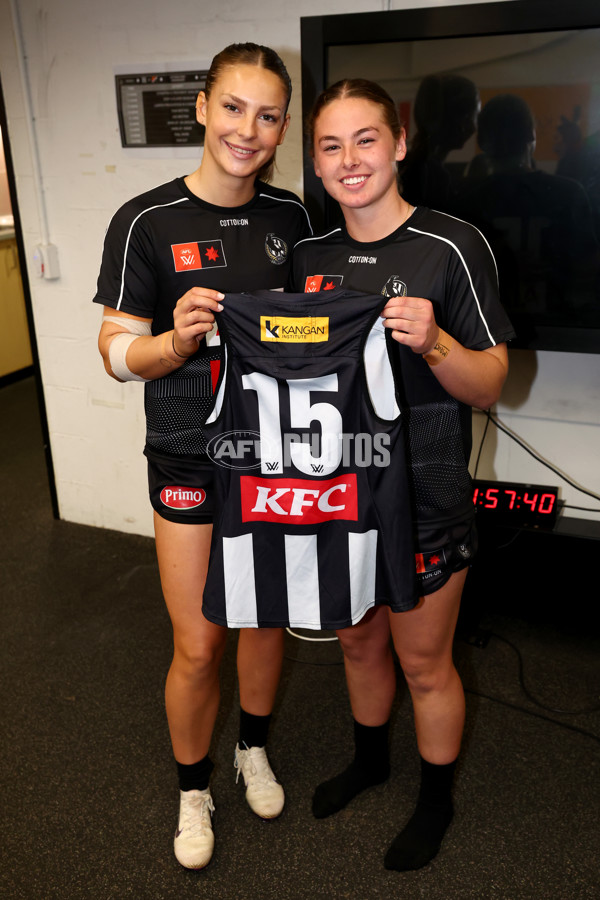 AFLW 2025 Round 02 - Collingwood v GWS - A-61662887