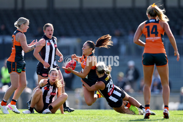 AFLW 2025 Round 02 - Collingwood v GWS - A-61665586