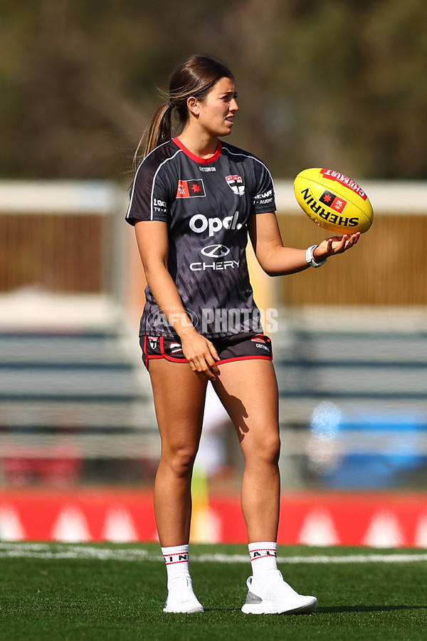 AFLW 2025 Round 02 - Melbourne v St Kilda - A-61667884