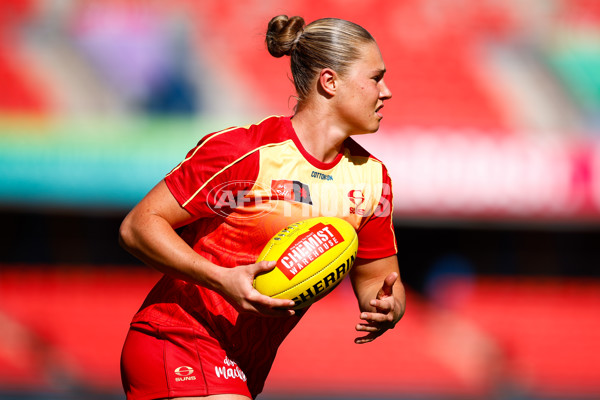 AFLW 2025 Round 02 - Gold Coast v Sydney - A-61670751