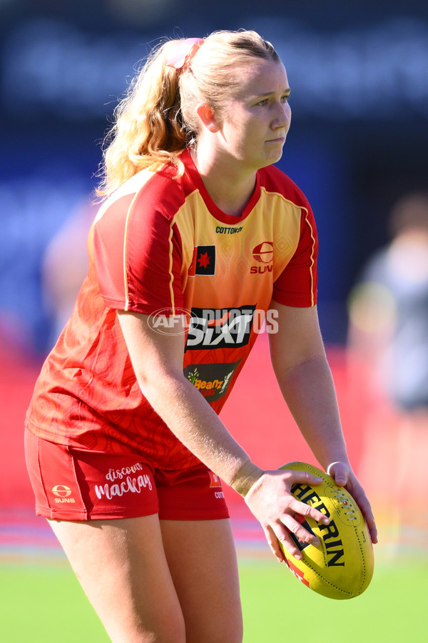 AFLW 2025 Round 02 - Gold Coast v Sydney - A-61673361