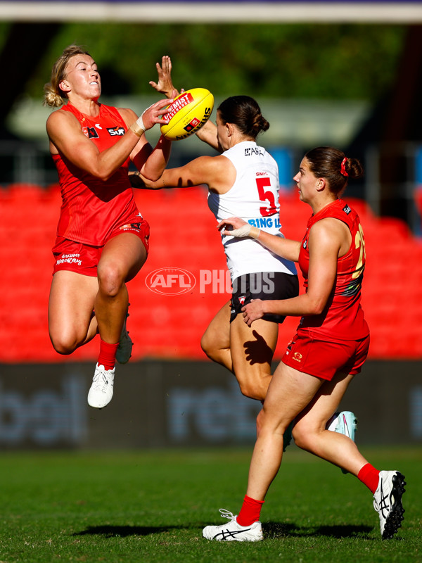 AFLW 2025 Round 02 - Gold Coast v Sydney - A-61675891
