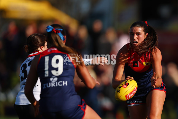 AFLW 2025 Round 02 - Melbourne v St Kilda - A-61675911