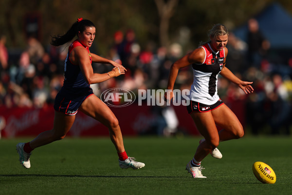 AFLW 2025 Round 02 - Melbourne v St Kilda - A-61675917