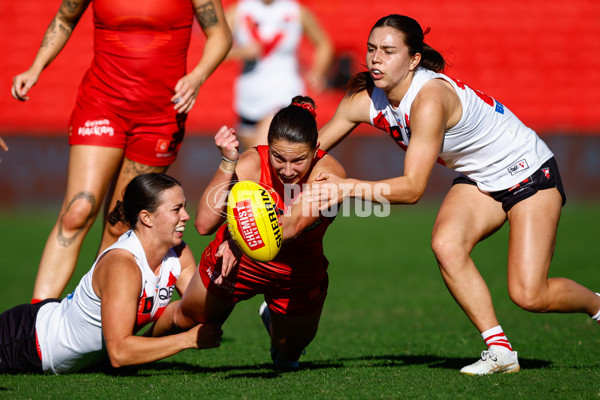 AFLW 2025 Round 02 - Gold Coast v Sydney - A-61675919