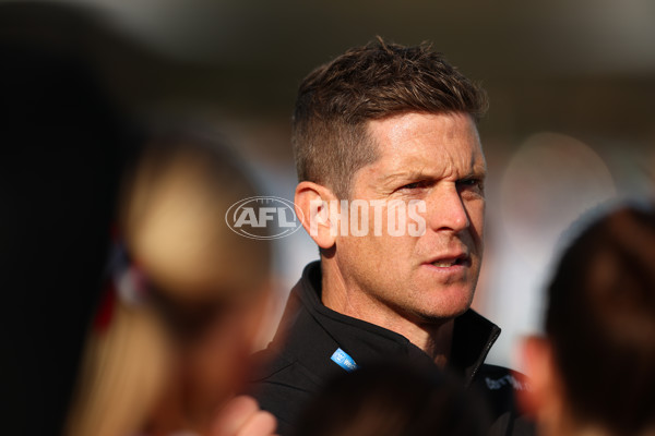 AFLW 2025 Round 02 - Melbourne v St Kilda - A-61675939