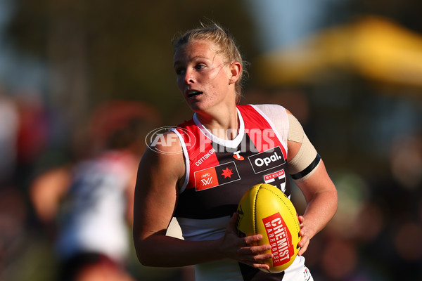 AFLW 2025 Round 02 - Melbourne v St Kilda - A-61680033