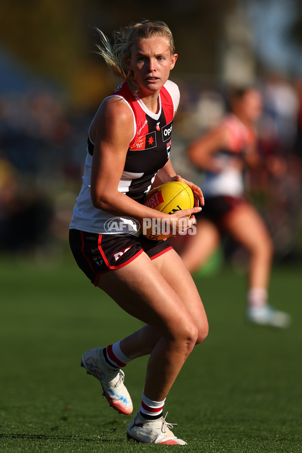 AFLW 2025 Round 02 - Melbourne v St Kilda - A-61680034