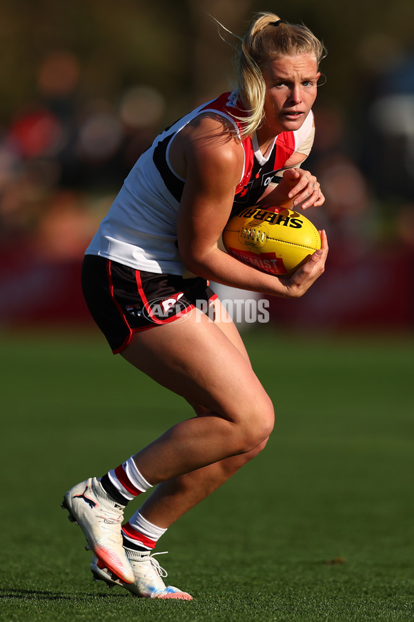 AFLW 2025 Round 02 - Melbourne v St Kilda - A-61680038