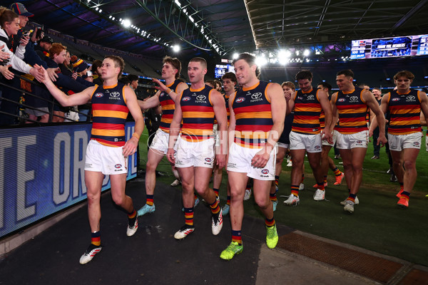 AFL 2025 Round 24 - North Melbourne v Adelaide - A-61680093