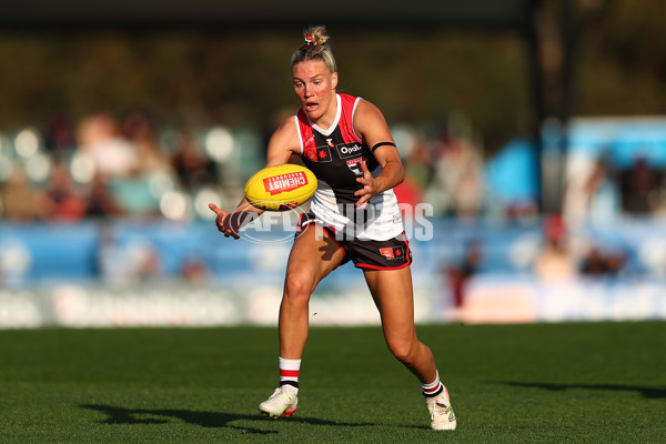 AFLW 2025 Round 02 - Melbourne v St Kilda - A-61682733