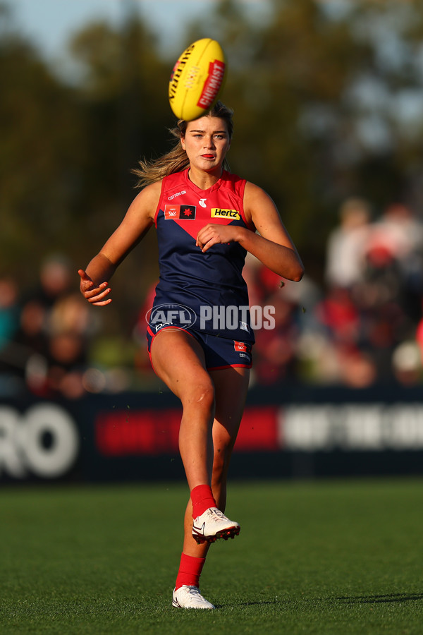 AFLW 2025 Round 02 - Melbourne v St Kilda - A-61682813