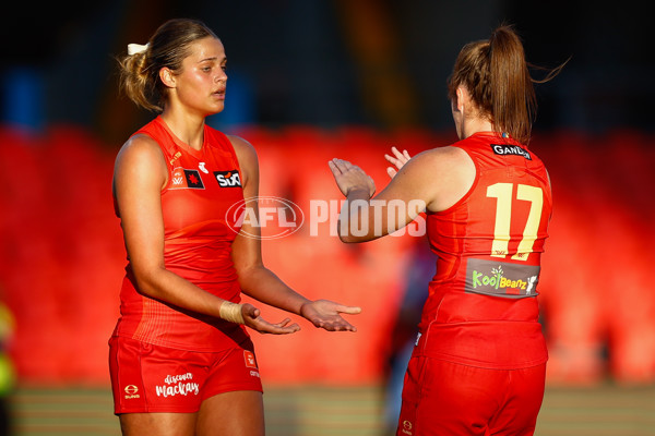 AFLW 2025 Round 02 - Gold Coast v Sydney - A-61684122